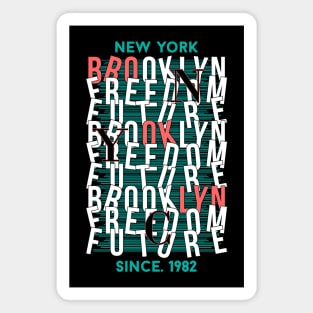 New York Brooklyn 1982 Magnet